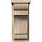 Ekena Millwork New Brighton Rough Sawn Corbel w/Backplate, Douglas Fir, 8"W x 14"D x 18"H COR08X14X18NEB01RDF - alternate 2